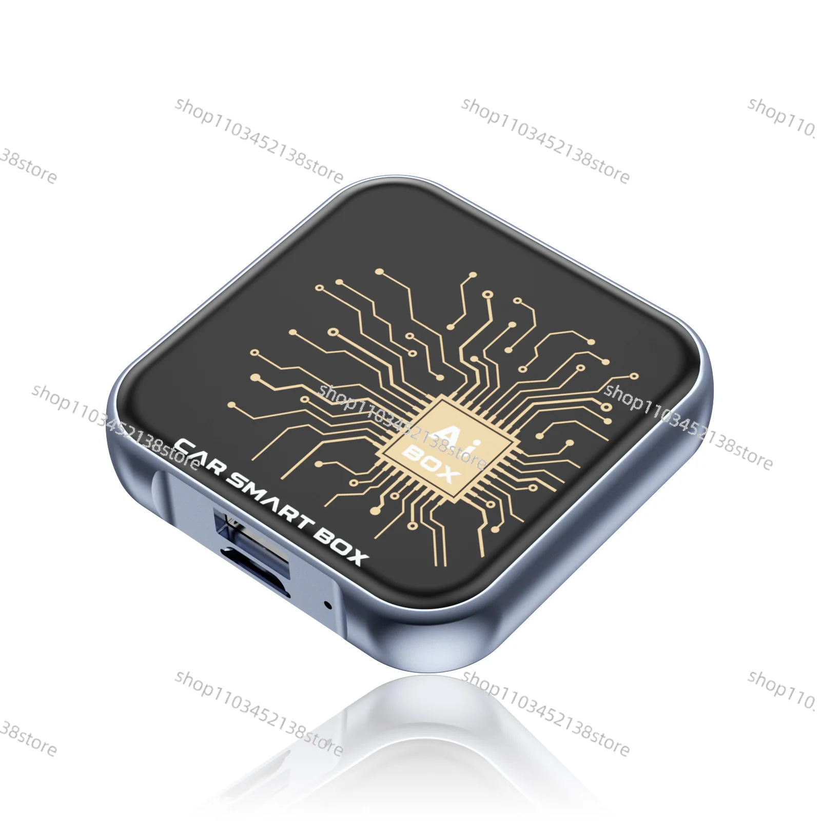 

Wired To Wireless CarPlay Box Intelligent 4G Qualcomm Octa-core AIBOX Car-machine Interconnection Box