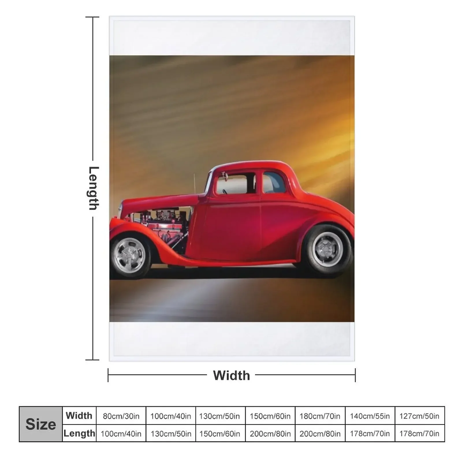 1933 Willys Model 77 Coupe Throw Blanket Sofa Quilt Flannels for sofa anime Blankets