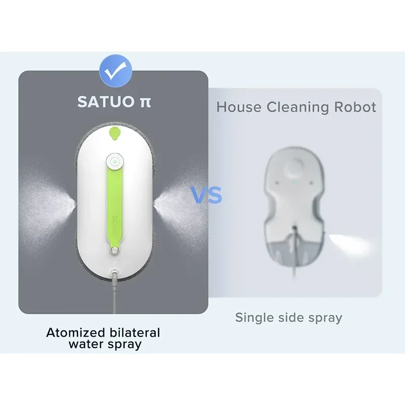 Hot sales best selling smart water spray window cleaning robot vacuum glass cleaner Electric window cleaner