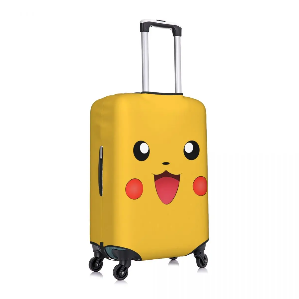 Custom Pokemon Pikachu Luggage Cover Cute Suitcase Protector Covers Suit For 18-32 inch