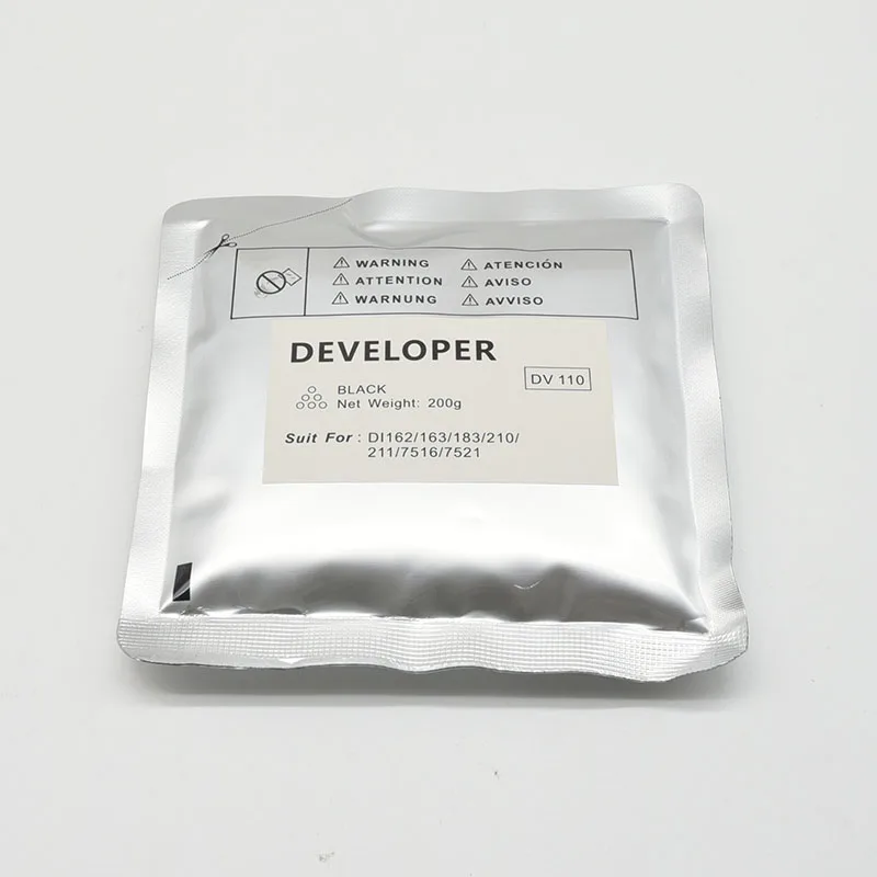 200g/bag DV110 Developer Powder For Konica Minolta Bizhub Di162 162 210 7521 211 163 183 7516 152 183 1611 210 163 DI181 EP105