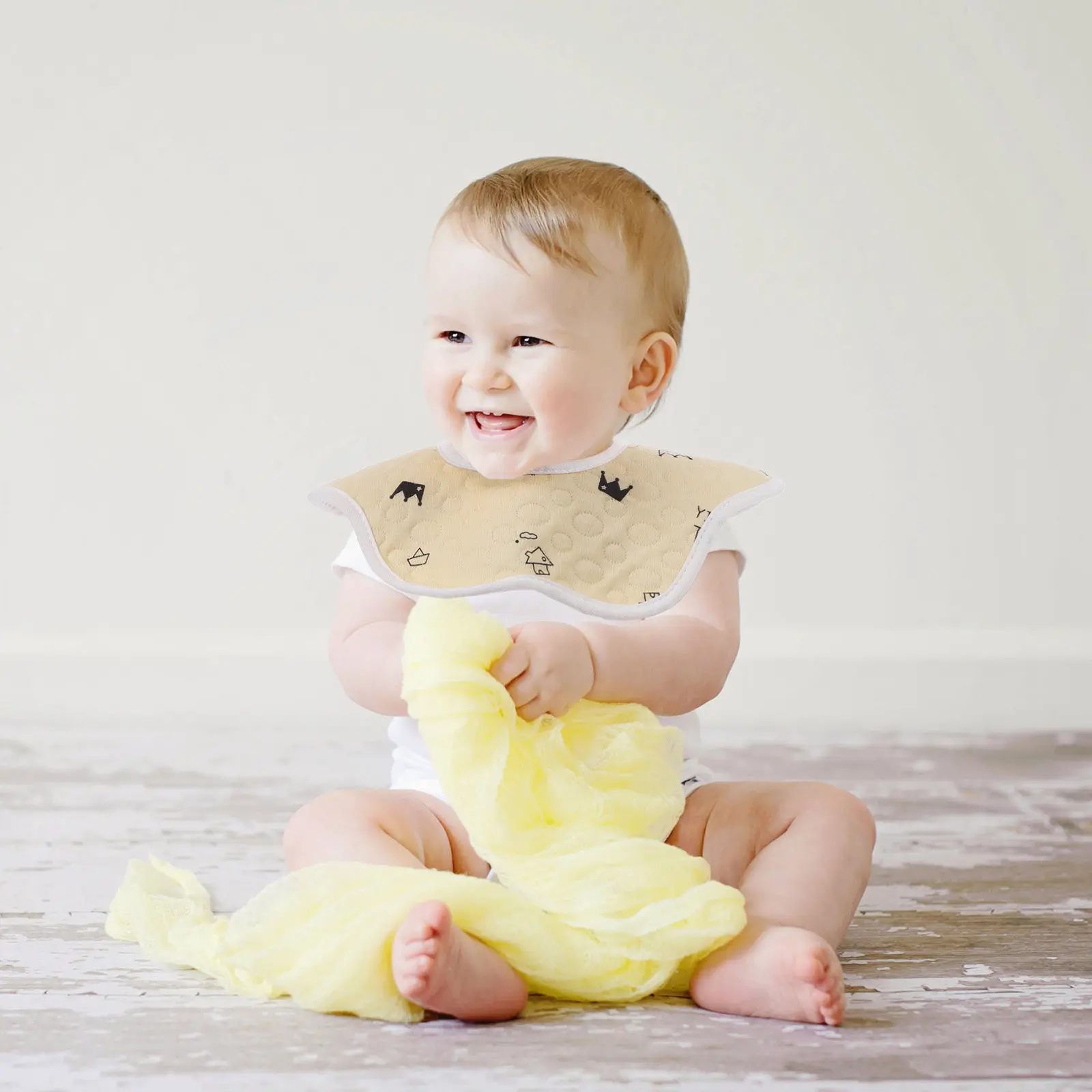 

Baby Saliva Scarf 3pcs Absorbent Cotton Bibs for Newborn Baby Boy Girl Drooling Teething Feeding Apron Infant Home Bib Set