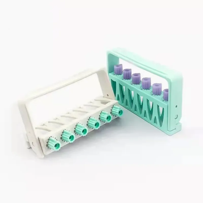 Dental Root Canal File Sterilization Box, vem com colocação Rack e Needle Counter para desinfecção, excelente caixa dental