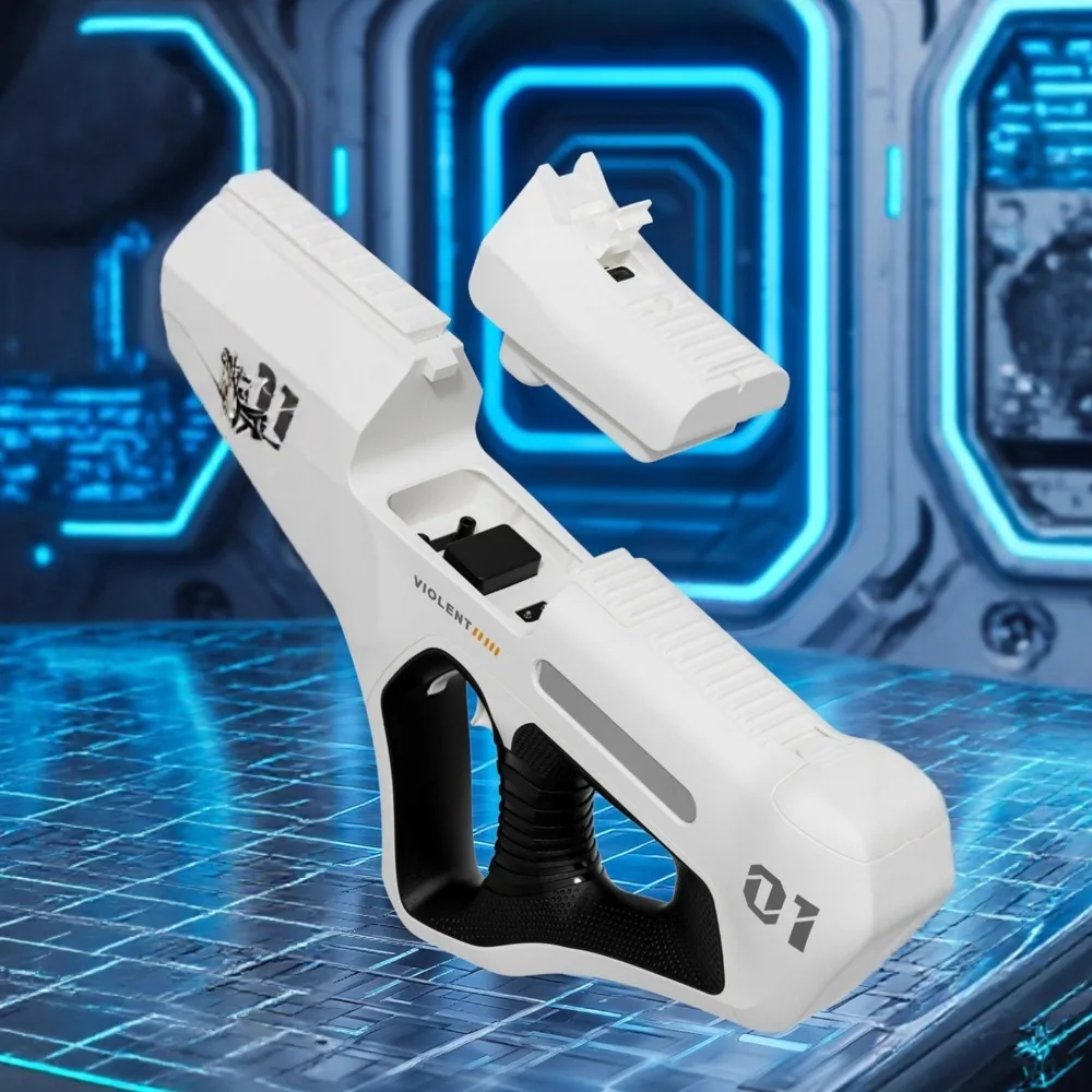 Electric Pulse Burst Water Gun Toy Powerful Water Spraying with High Speed Rapid Fire Function Children's Backpack Water Gun
