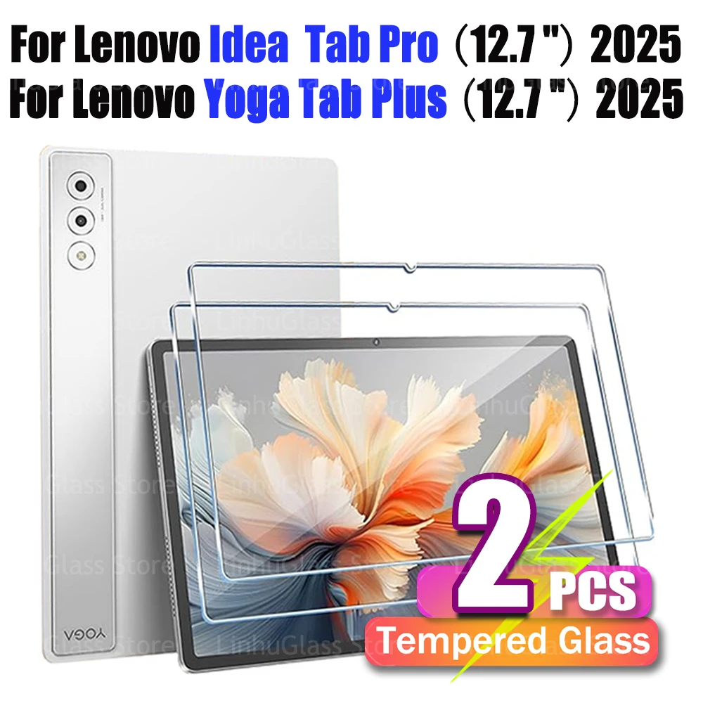 

Защитная пленка из закаленного стекла HD Clear для экрана 12,7 дюйма для Lenovo Yoga Tab Plus / Lenovo Idea Tab Pro (12,7 дюйма) 2025