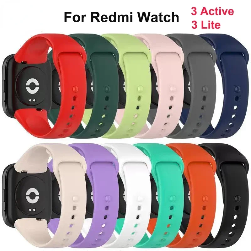 スポーツストラップ-xiaomi-redmi-watch-3-ソフトシリコン交換用時計バンド-redmi-watch-3-アクティブ-lite-ユースリストバンド