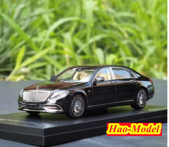 AR 1/43 For NEW Mercedes Maybach S-Class 2019 Model Car Diecast Metal Ornaments Toys Birthday Gifts Hobby Display Collection