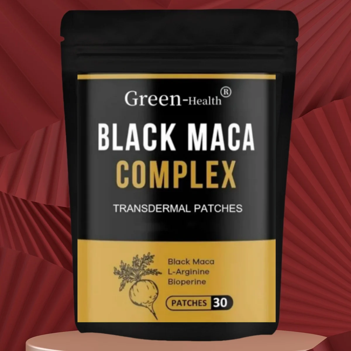 

Black Maca Complex Transdermal Patches - 30 Patches One Month Supply