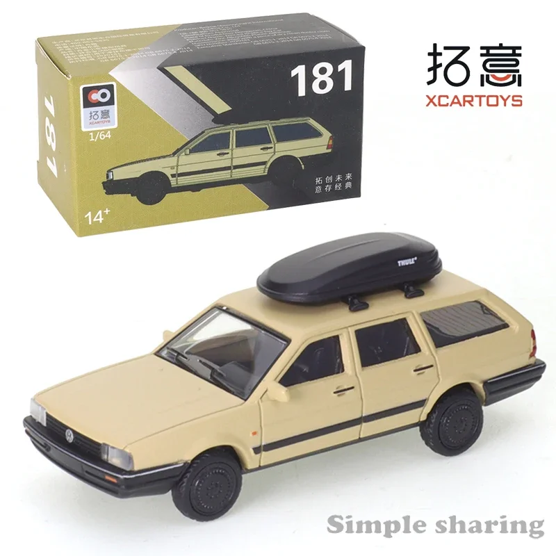 XCARTOYS 1/64 Volkswagen Santana Wagon Car Alloy Toys Motor Vehicle Diecast Automotive Model Ornaments Cas Toys Gift Decorations