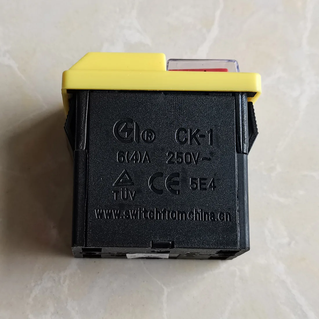 CK-1 Interruptor de botão à prova d'água ON-OFF 6(4)A 250V AC 10(8)A 125V AC