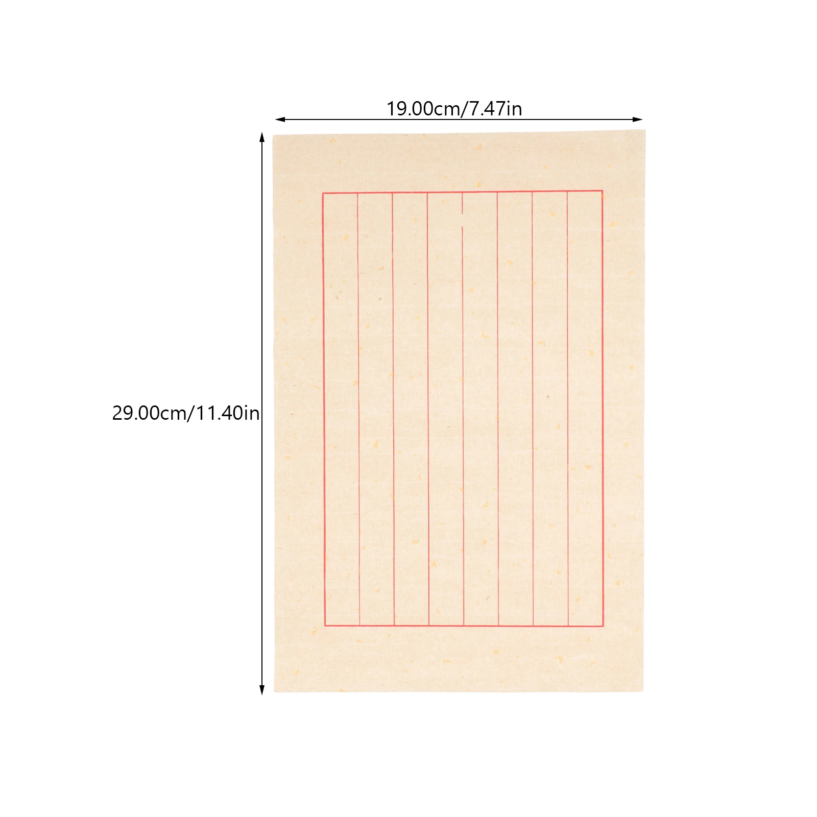 

50 Sheets Calligraphy Paper Smooth Delicate Xuan Rice Desk Practice Chinese Painting Writing Stationery Sketchbook