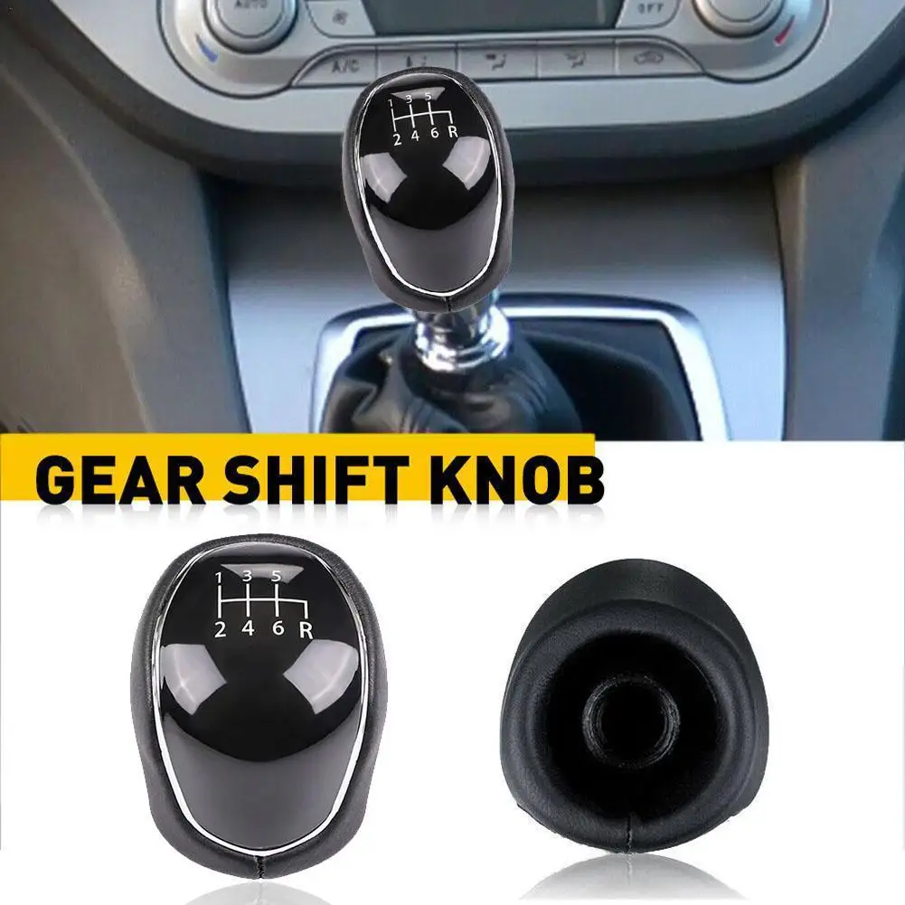 5/6 Speed Car Gear Shift Knob for FORD Mondeo IV forMk4 S-MAX C-MAX Kuga Transit Connect Car Interior Replacement Accessories