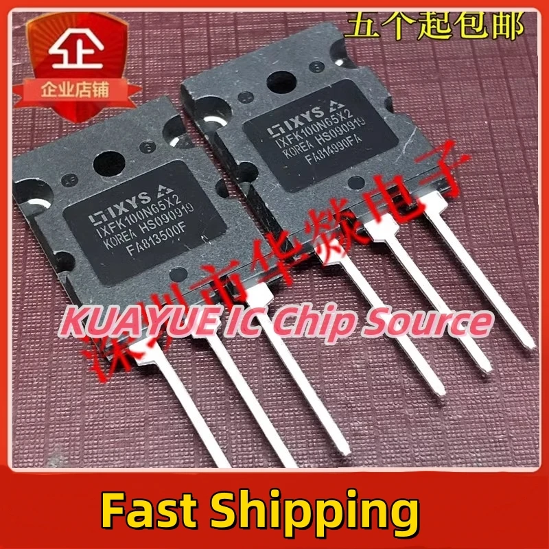 

2 шт. IXFK100N65X2 TO-264 650 В 100 А Быстрая доставка Гарантия качества 3