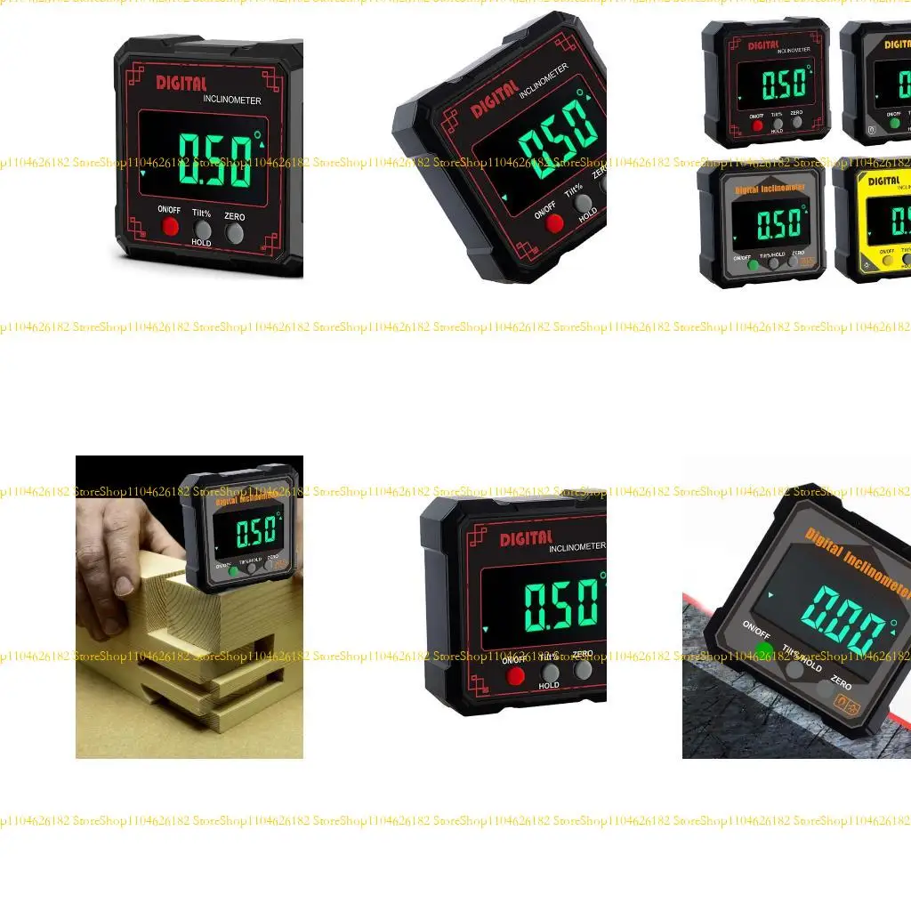 

Q2Q4 Professional Digital Protractor P54 Rate Construction Device Inclinometer Tool