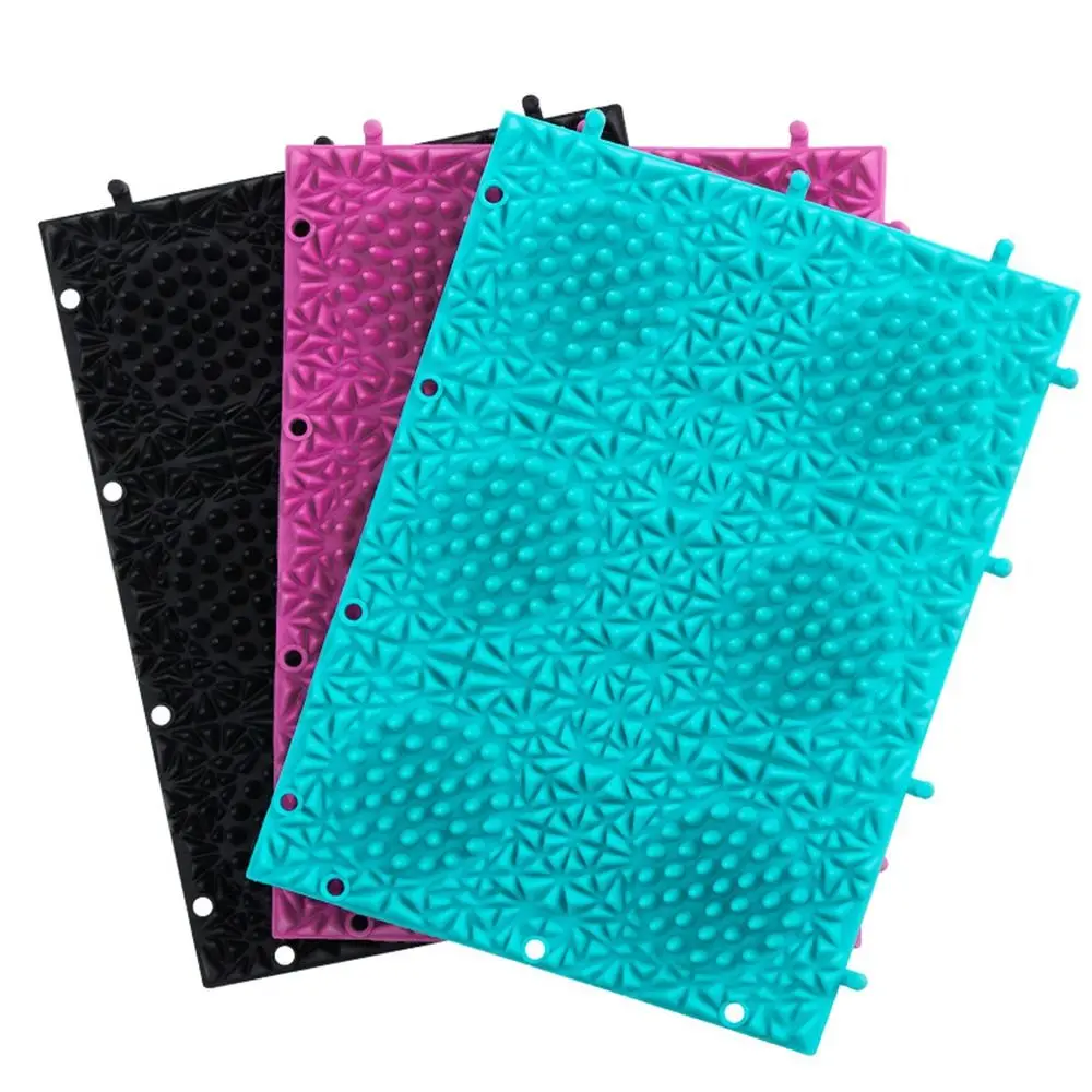 TPR Material Pet Self-service Massage Brush Itchy Skin Relief Stress Relief Cat Scratching Mat Comfortable Modular Design