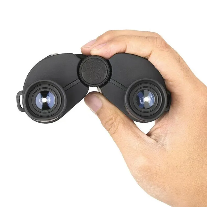 10x25 Low Light Night Vision Binoculars - Compact HD High Power for Hiking Concerts & Outdoor