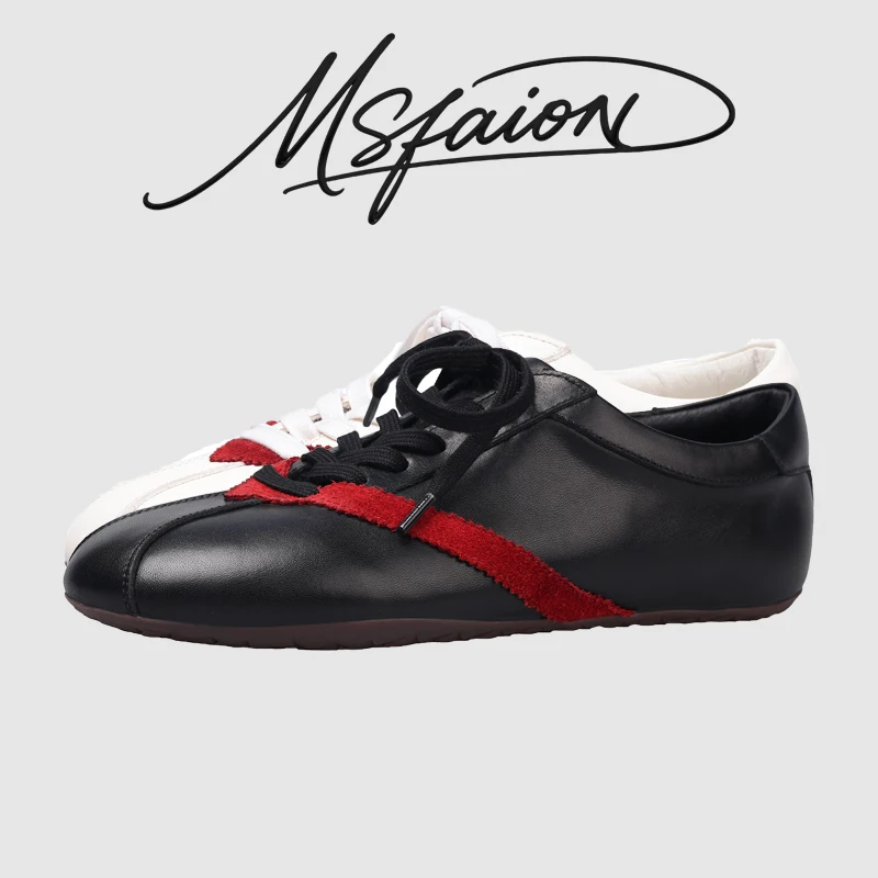 

2026 New Style Women's Casual Shoes Genuine Leather Sneakers Breathable TPR Bottom Outsole Comfortable Walking Spring AutumnG3