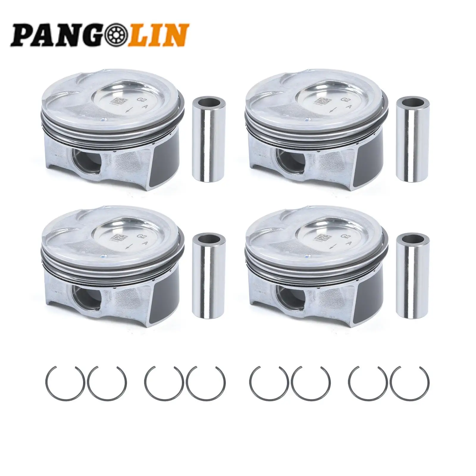 

4PCS G4NC Engine 230412E210 Piston&Rings Kit For Kia Soul Forte Forte5 Hyundai Elantra GT Tucson 2.0L L4 2014-2018 Car Parts