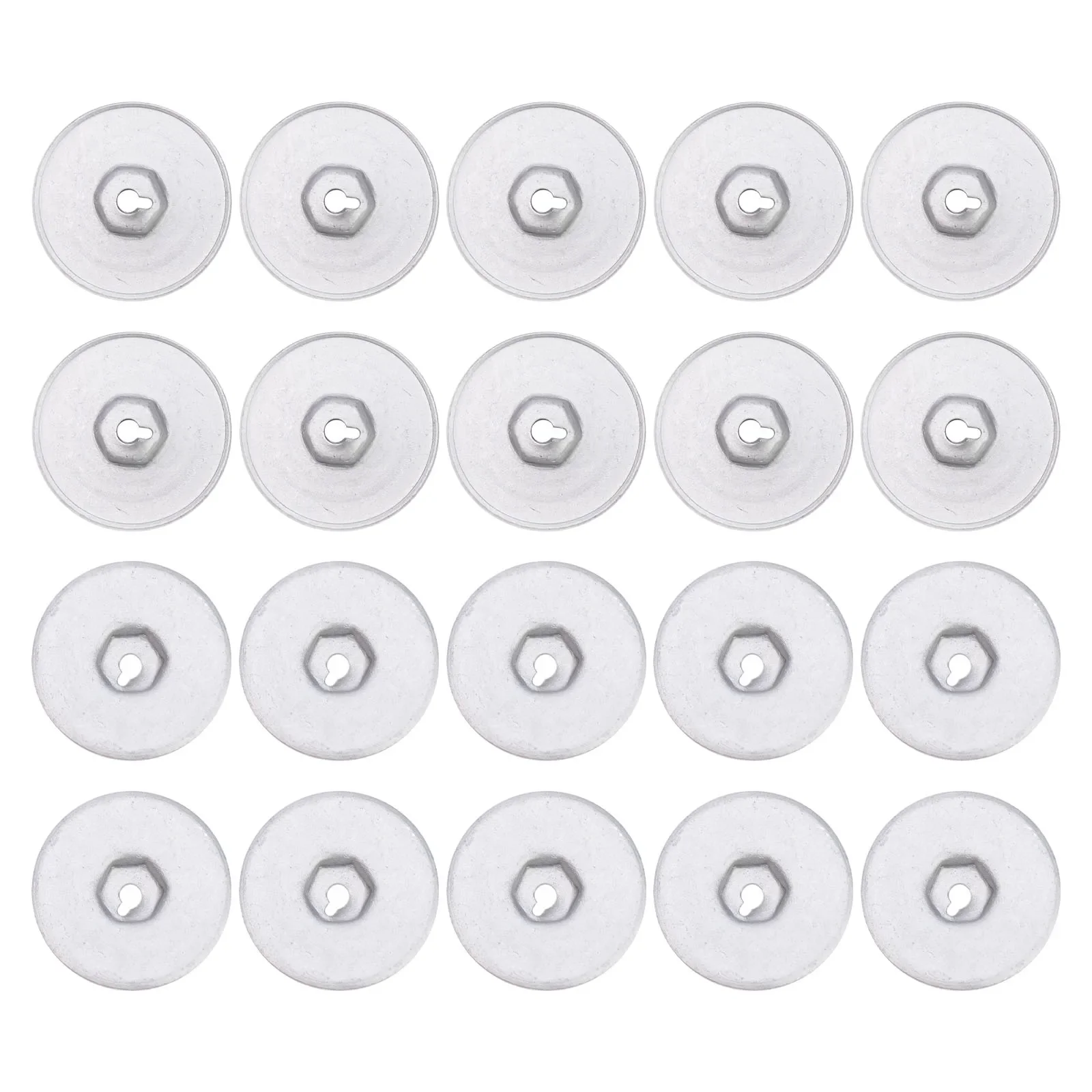 Metall mutter perfekte Ersatz mutter für BMW 1/3/ 5/6/Serie für Mini für Land Rover Silber Automobile Teile