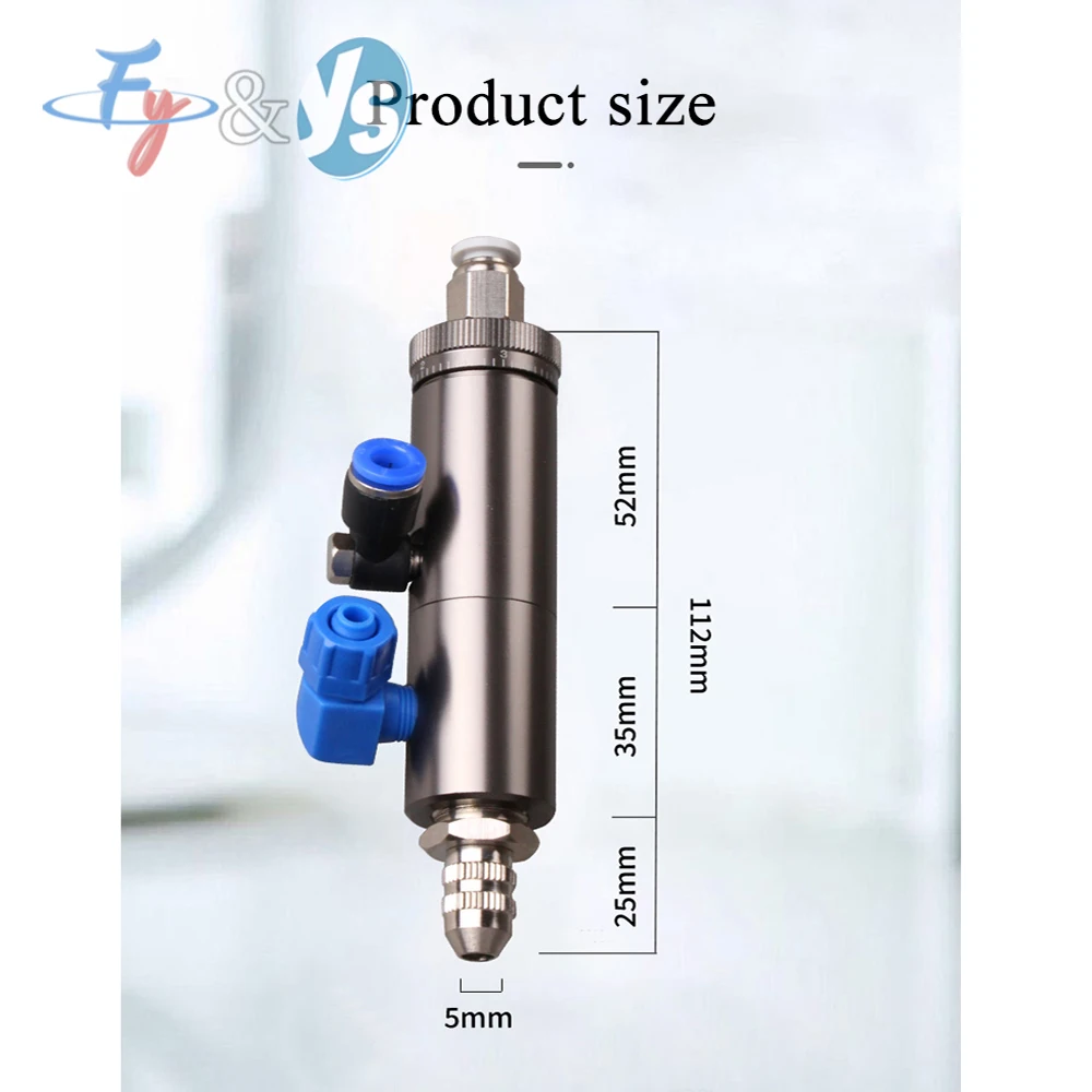 YS Thimble Dispensing Valve Single Liquid Coating FY25 Ejector Pin Type Dotting Glue Dispensing Machine with Fine Adjustable