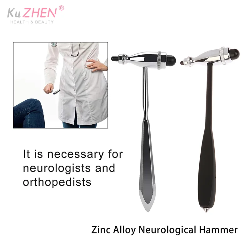 

1PCS Neurological Hammer Tools Zinc Alloy Percussion Hammer Neurological Reflexes Diagnostic Mallet Medicals Examination Hammer