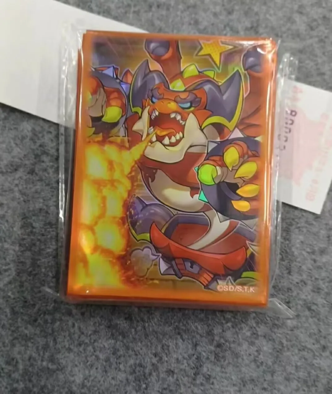 70Pcs Yugioh KONAMI Duel Monsters Mimighoul Dragon Official Collection Sealed Card Protector Duelist Sleeves