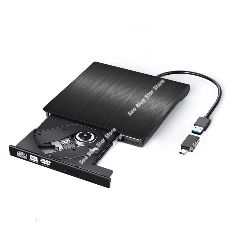 USB3.0 external optical drive,for external mobile note burner DVD burner type c external driver