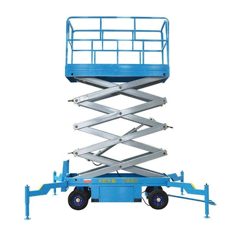 JUELI 10m 12m 14m 18m 300Kg 1T 2T Luchtwerkcapaciteit Elektrische Mobiele Schaar Hydraulische Lift Tafels Manlift Mobiel Platform