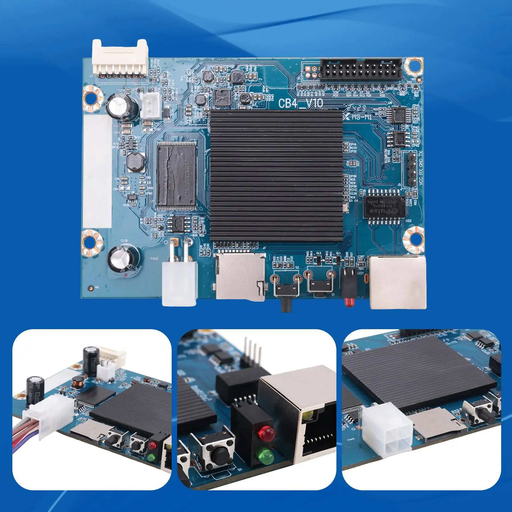 

Плата управления ABBP-5X CB4 V10 H60S для Whatsminer M20S M30S, плата управления CB4 V10 для майнинга