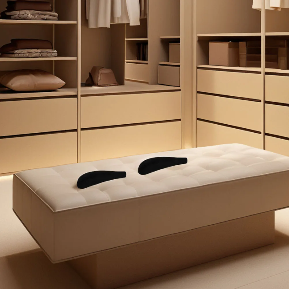 

6Pcs Non-Skid Flocked Hanger Pads Thickened Widened Shoulder Shaper Clothes Hanger Accessories Protection Flocking Shoulder Pads