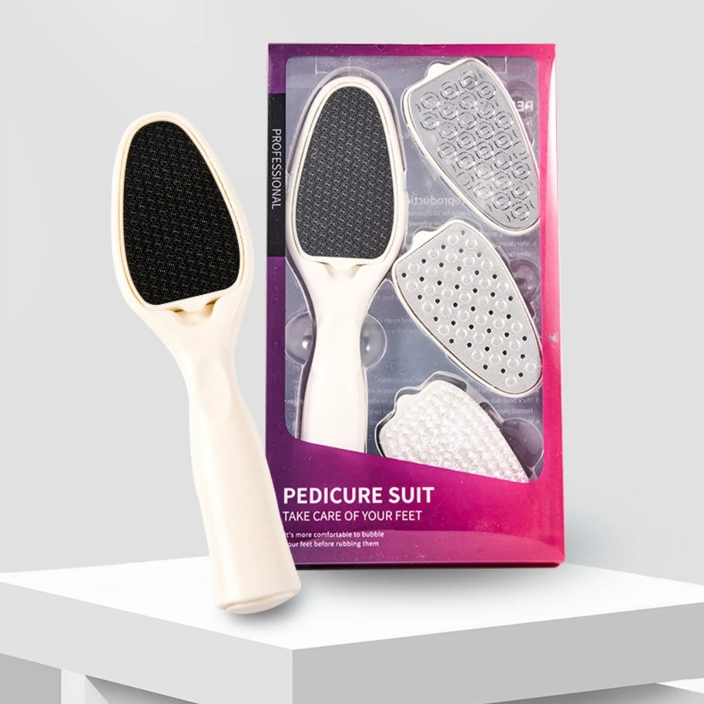 

1PSet Foot Rubbing Board Household Foot Care Tools Exfoliator Foot Beauty Household Dead Skin Keratin Grinder Foot Grinder