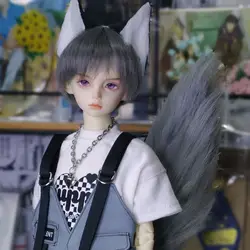 BJD doll tail accessories for 1/3 1/4 1/6 size cute doll fox wolf tail BJD doll accessories 1/3 1/4 1/6 doll accessories