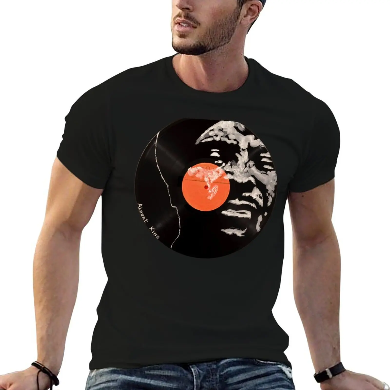 

ALBERT KING T-Shirt man tshirt t shirts for man cotton funny T-Shirt