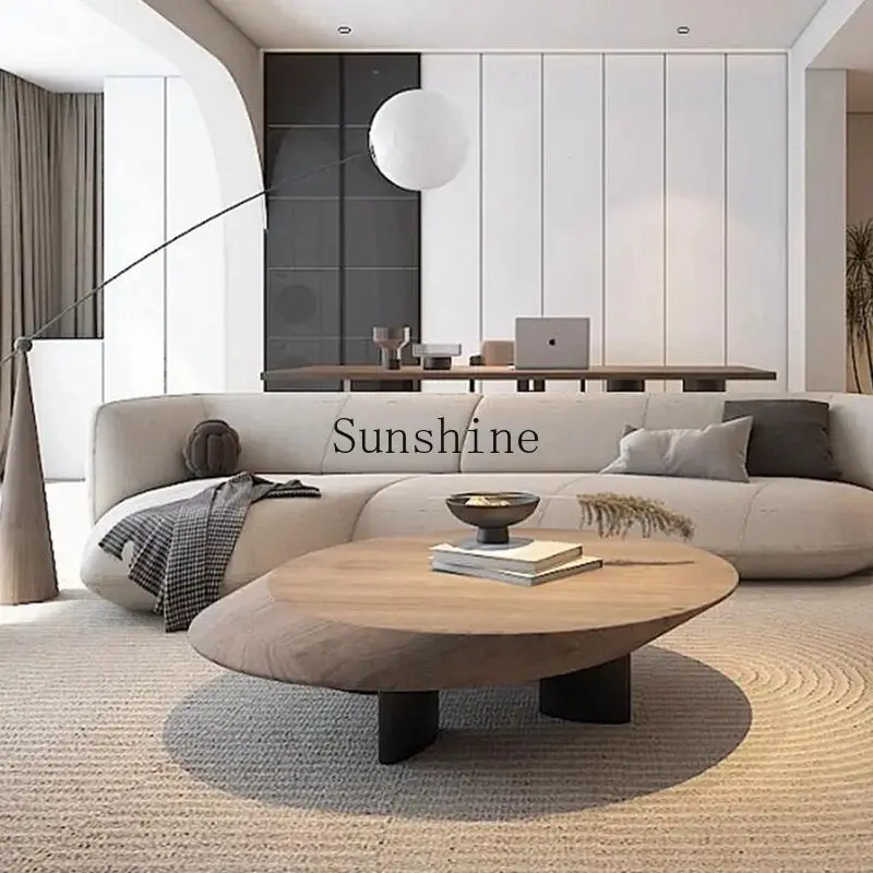 

Nordic Italian minimalist round coffee table B & B coffee table