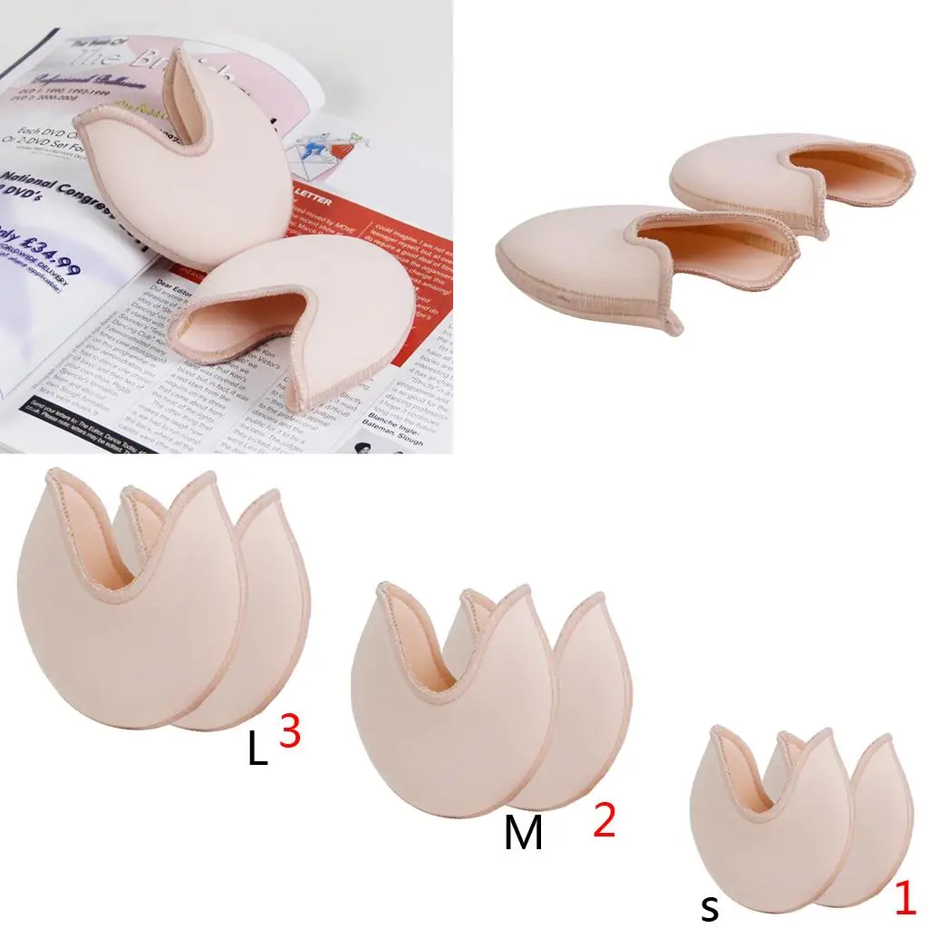 Pointe Shoes Toe Pad Silicone Insoles Breathable Sore Relief for Ballet Women Gymnastics Practice