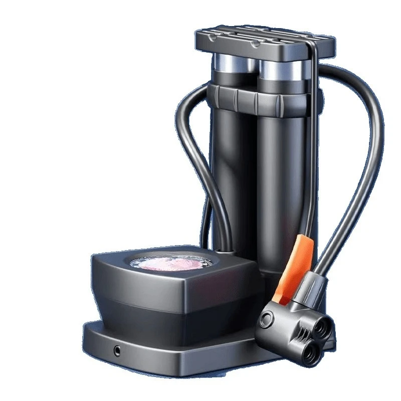 

High pressure car electric vehicle battery car household air pump motorcycle pump bicycle universal trachea