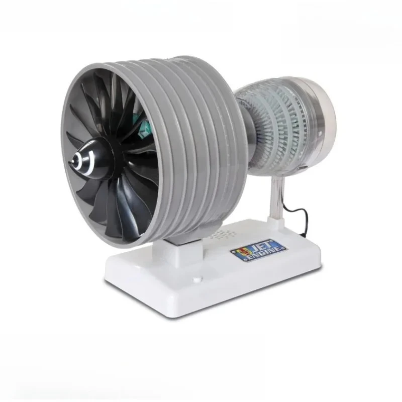 

Конструктор модели двигателя самолета Модель авиационного турбовентилятора Модель двигателя Электрическая игрушка 50 шт. со светодиодной подсветкой и звуковой основой