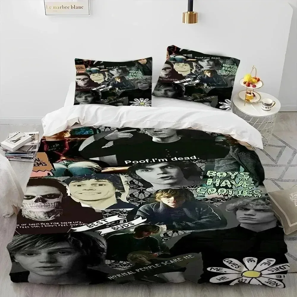 

Cute Evan Peters Movie TV Actor Bedding Set Bedroom Soft Modern Bedspreads Comefortable Duvet Cover Quilt Cover And Pillowcase