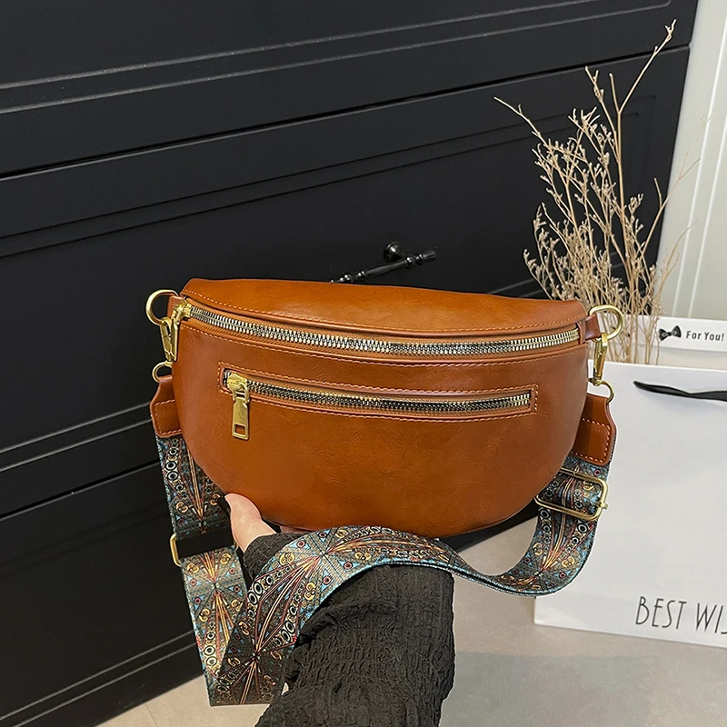 女性用ウエストバッグ ファッション シンプル チェストバッグ デザイナー ファニーパック 2025年新作 ベルトバッグ スマホポーチ レジャー レディース ショルダーバッグ クロスボディバッグ