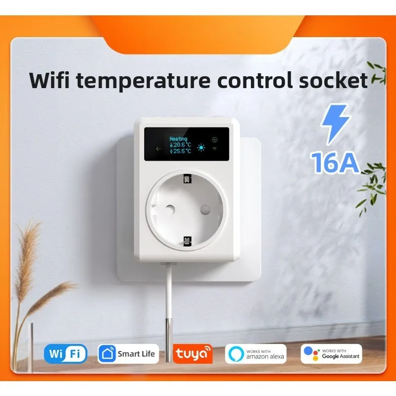 ذكي التحكم في درجة الحرارة المقبس APP دورة عن بعد توقيت الدفيئة حمام سباحة مقبس التحكم في خزان الأسماك #1