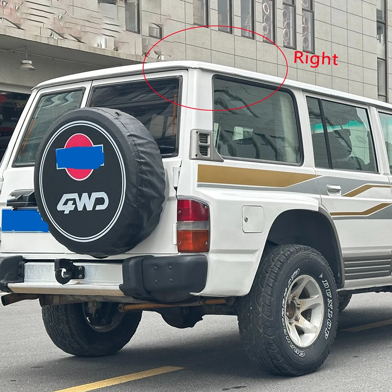 Roof Drainage Channel Bend Drainage Channel Trim For Nissan Patrol Y60 GQ Safari Sealing And Noise Reduction Drainage Diversion