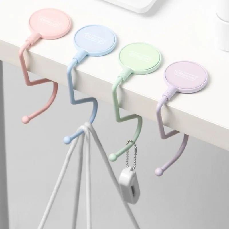 

Morandi Diamond Heavy Duty Bag Hanger Table Side Purse Holder for Travel Office Home Handbag Organizer Anti Slip Bag Hanger