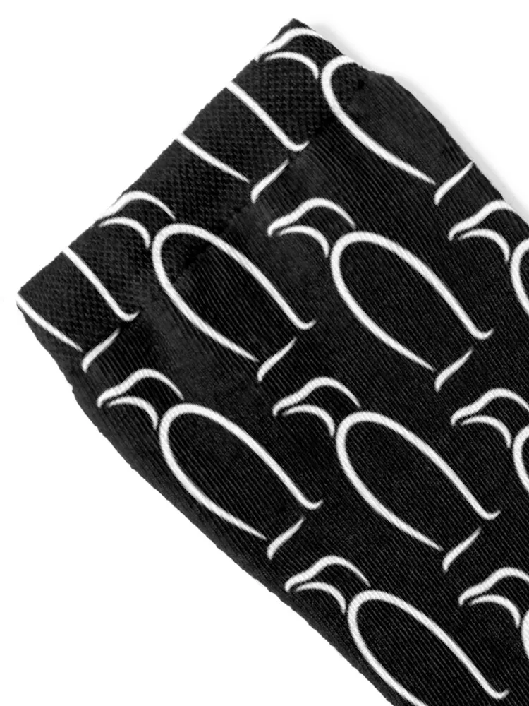 Stylish Penguin Silhouette Socks compression cotton custom Male Socks Women's