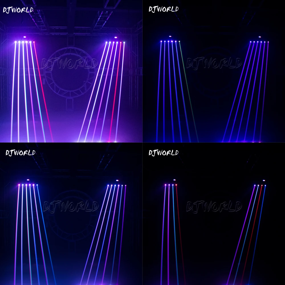 Imagem -03 - Rgb 3in Moving Head Light Controlador Dmx dj Disco Boate Karaokê Festa Música de Bar Soundlights 3000mw Pcs