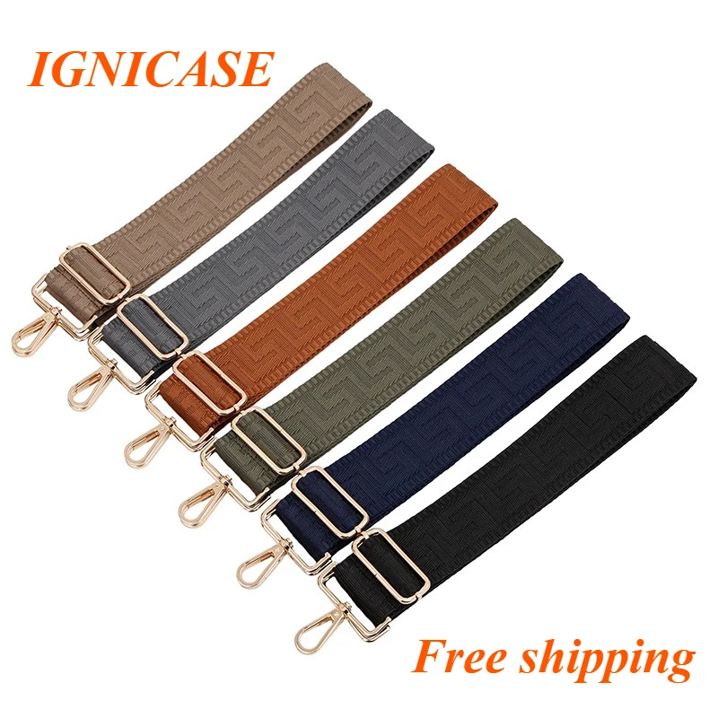 IGNICASE Shoulder Strap Accessories Color Load Reduction Adjustment Shoulder Crossbody Lengthened and Widened Replacement Strap