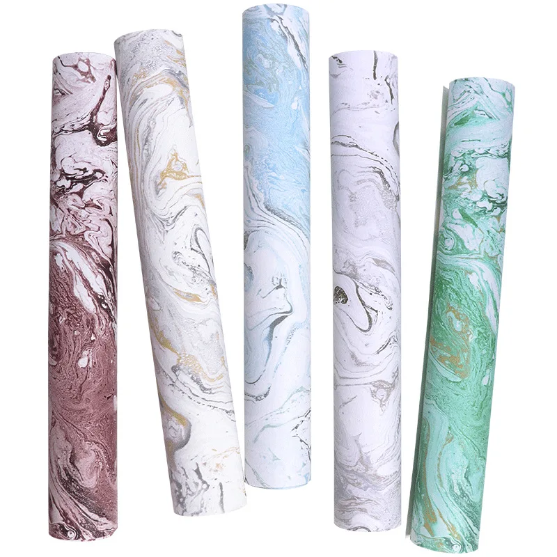 Nordic Marble Pattern Wallpaper Light Blue Mint Green Modern Simple Living Room Bedroom Accent Wall Office Wallpaper
