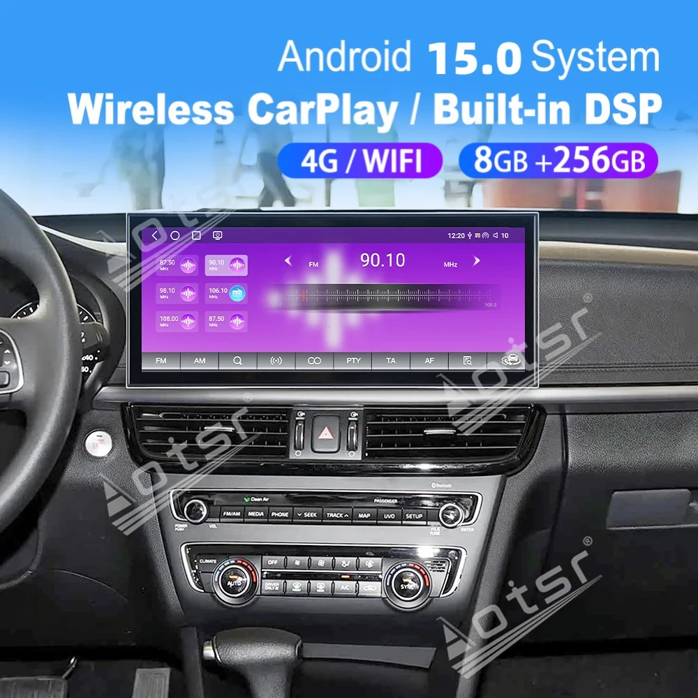 

15.8” Android 15 Qualcomm Carplay Car Radio For Kia K5 2016 2017 2018 2019 Car Autoradio Multimedia Player GPS Navi Head Unit