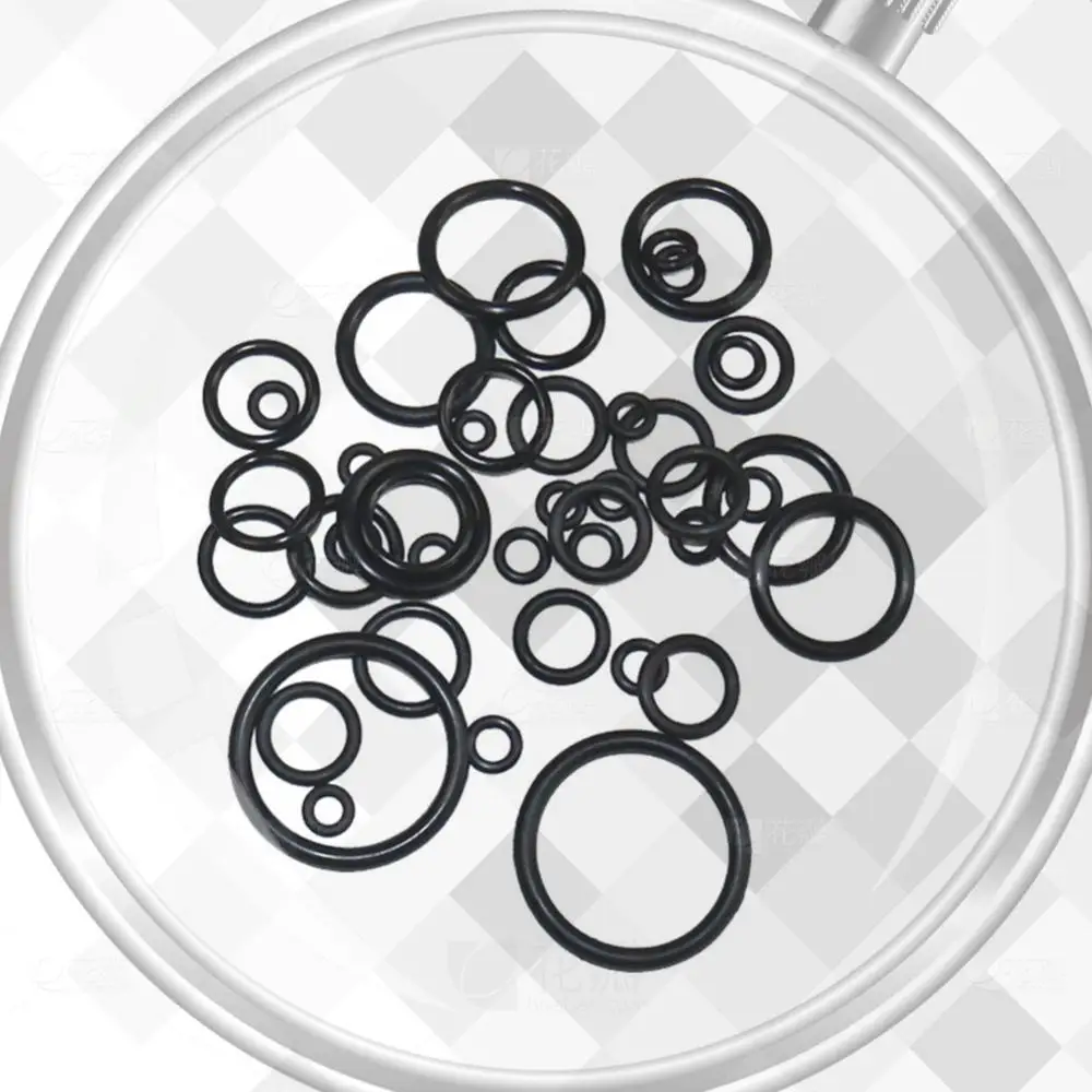 

Уплотнительное кольцо, набор шайб из нитриловой резины, 1 коробка, силиконовые уплотнительные кольца, устойчивые прокладки