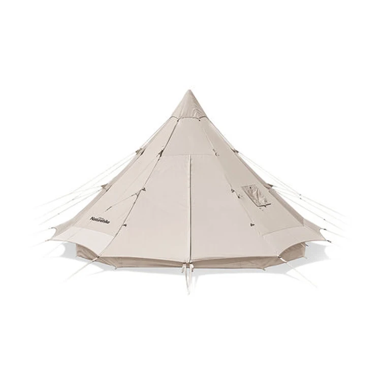 

3-4 person pyramid tent outdoor camping camping thickened Indian cotton tent