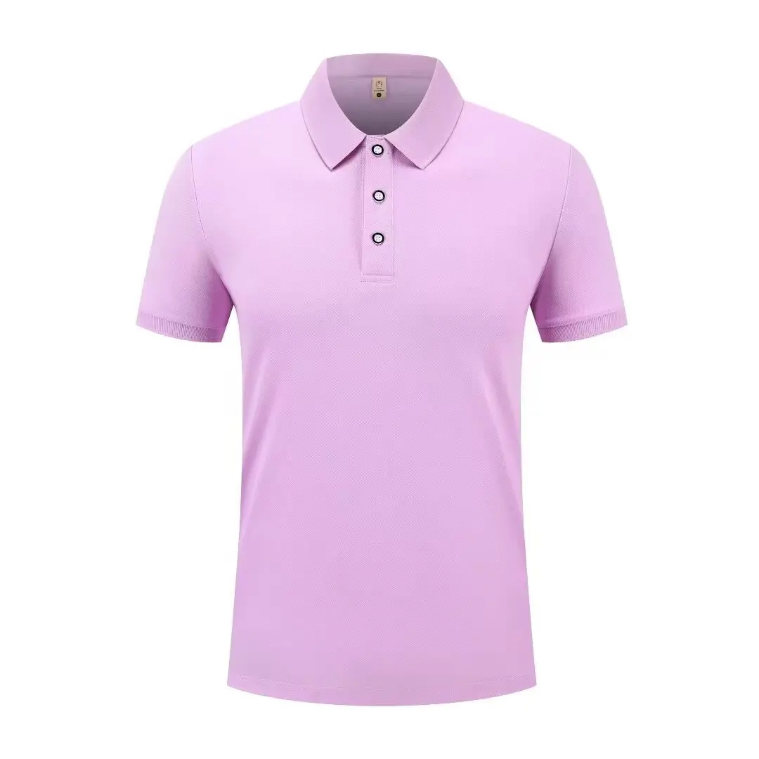 Zomer Casual Sport Sneldrogend Revers Korte mouwen POLO Shirt 23. Effen Kleur Shirt Fietsen Pak Fitness pak Voor Mannen S-4XL